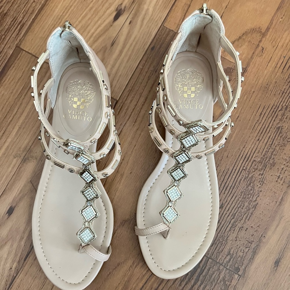 Vince Camuto gladiator bling sandal